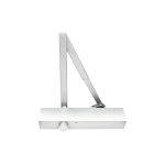 Size 3 Fixed Power door closer silver arm and body (P.A braket inc)