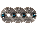 Ox 115mm Contractors Diamond Cutting Blades (Pack of 3)