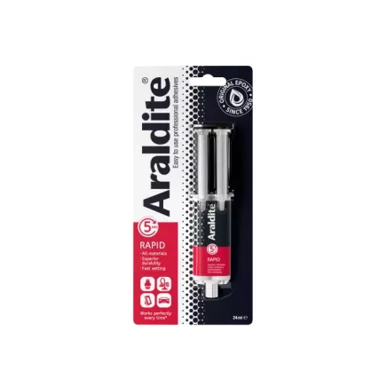 Araldite Rapid Epoxy Syringe 24ml