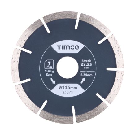 Timco Mortar Raking Diamond Blade 115 x 22.2mm