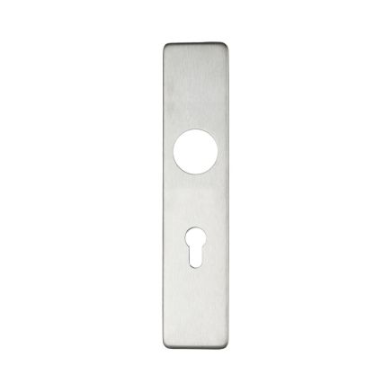 Cover plate for 19 mm and 22mm RTD Lever on Backplate - Din Euro Profile/72mm Centres