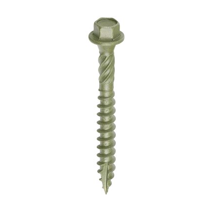 Timco Timber Frame Screw Hex Green
