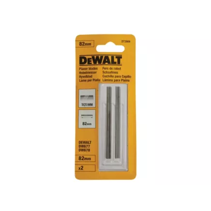 Dewalt DT3906 TCT Reversible Planer Blades 82mm (Pack 2)