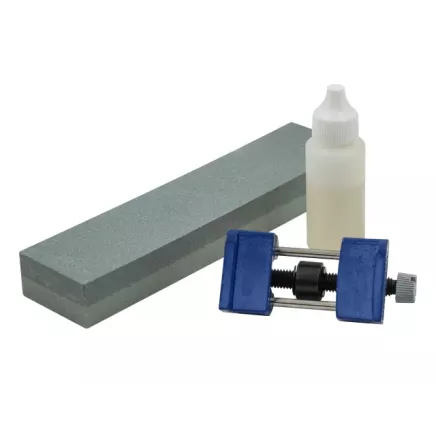 Faithfull Oilstone 200mm & Honing Guide Kit