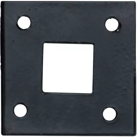 Reciever Plate for Square Bolt - Black