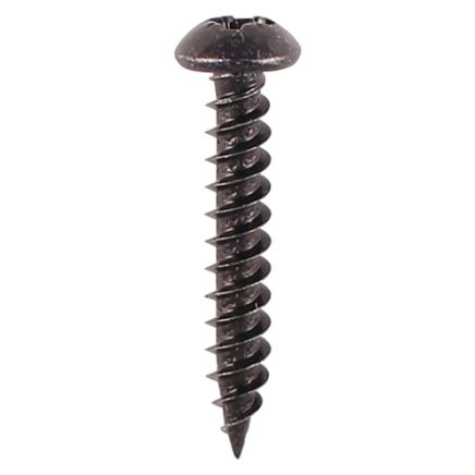 Timco Blackjax Screw PZ2 Round Black