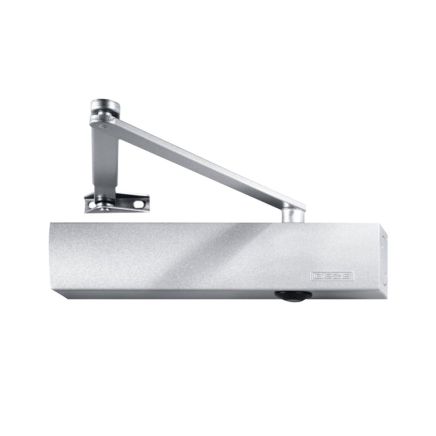 Geze TS4000S Overhead Door Closer with Backcheck and Delayed Action EN 2-6 - Silver
