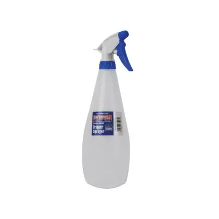 Faithfull Hand Held Trigger Spray Bottle 1 litre