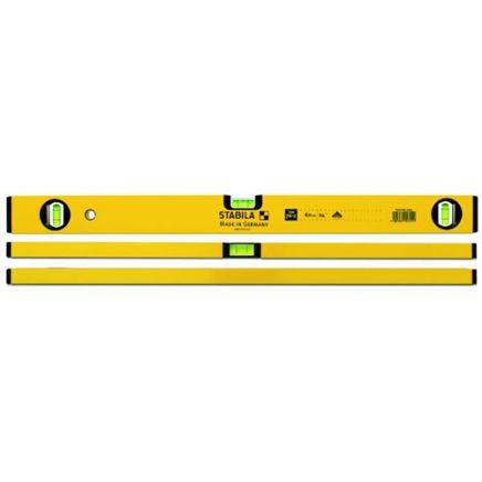 Stabila 70-2 Set of 3 Spirit Levels 60, 120, 180cm