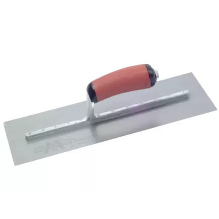 Marshalltown MPB14SSD Pre-Worn PermaShape® Finishing S/S Trowel DuraSoft® Handle 14 x 5in