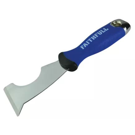 Faithfull Soft Grip Decorator's 4-in-1 Tool