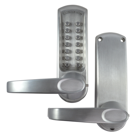 CODELOCKS CL610 Series Digital Lock With Tubular Latch - CL610 Without Passage Set