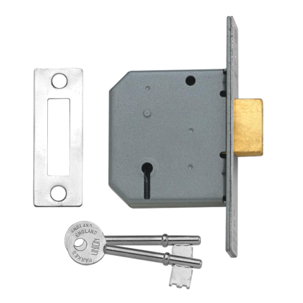 UNION 2177 3 Lever Deadlock - SC KD Bagged