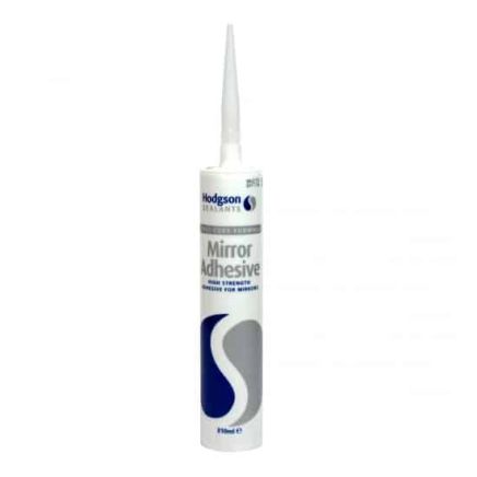Hodgson Mirror Adhesive White 310ml