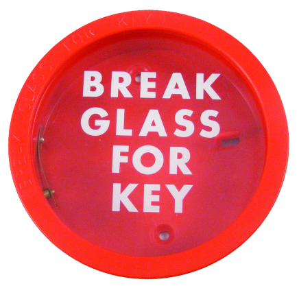 GLENDENNING Emergency Key Box - Red
