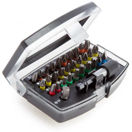 XTrade Screwdriver Bit Set with Magnetic Bit Holder (32 Piece)