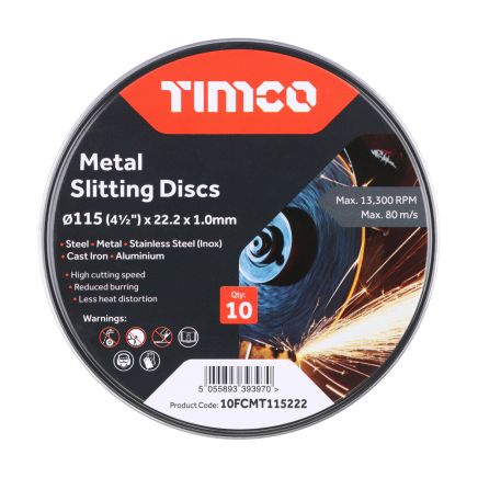 Timco Metal Slitting Discs