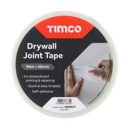 Timco Drywall Joint Tape - 90m x 48mm