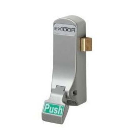 Exidor 297 Push Pad Latch Silver