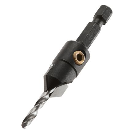 Trend SNAP/CS/12TC Trend Snappy TC Drill Countersink 9/64 (3.5mm) Drill