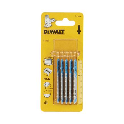 Dewalt 73mm T-Shank HCS Jigsaw Blade Wood (T101B) (Pack of 5)