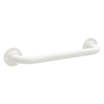 Bathex Professional Straight Grab Rail 25mm - White