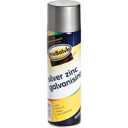Prosolve Silver Zinc Galvanising Spray 500ml