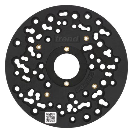 Trend UNIBASE/180 180mm Universal Plunge Router Sub-Base