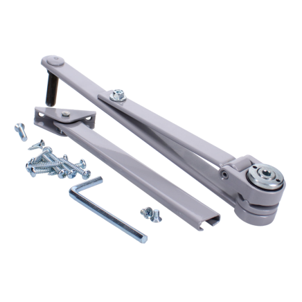 BRITON 2003V Hold Open Closer Arm - Silver 2003V.APH.SE