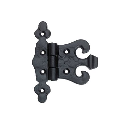 Black Antique Unequal Hinge 89mm - KX953