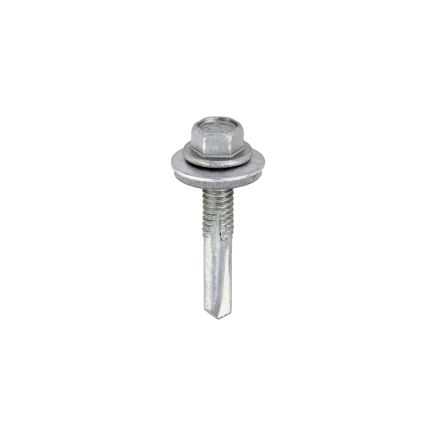 Timco Metal Construction Heavy Section Hex Screw Self Drilling No5 Exterior - EPDM Washer