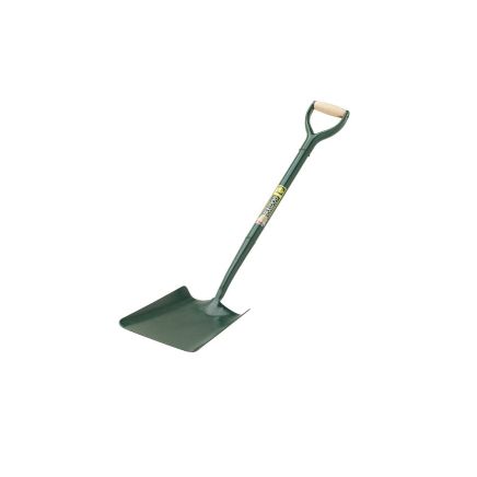 Bulldog Square Mouth Shovel 28 - Metal YD Shaped Handle