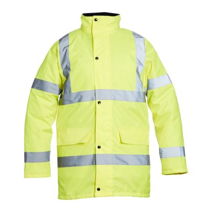 Hi Vis Yellow Coat