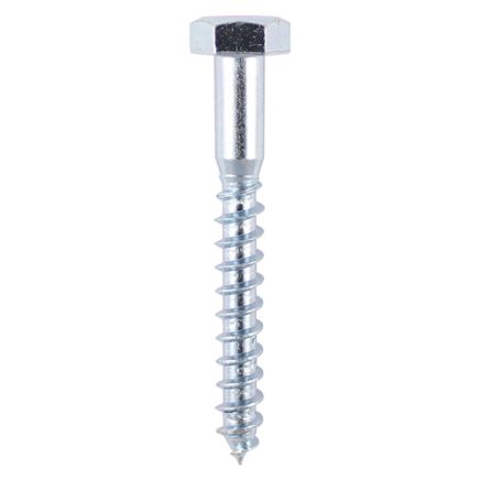 Timco Coach Screw Hex - BZP