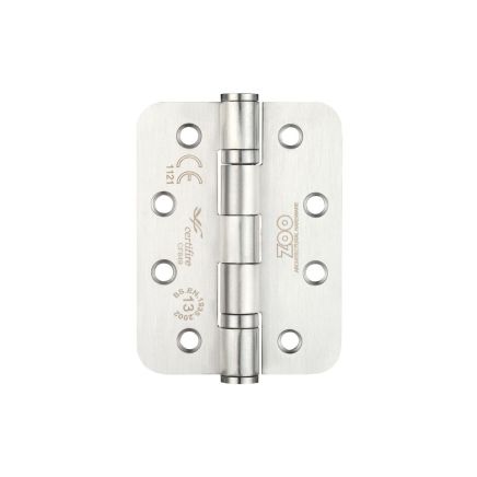 Zoo Hardware Stainless Steel Radius Grade 13 Ball Bearing Butt Hinge 4" x 3"