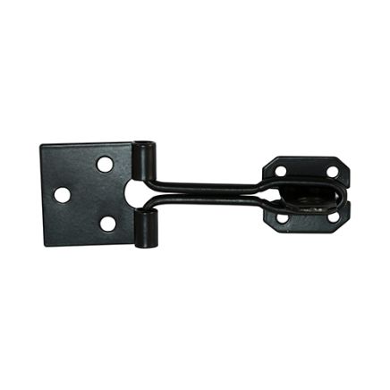 Timco Wire Pattern Hasp-Staple Black