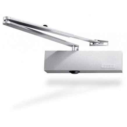 Geze TS2000NVBC Overhead Door Closer with Backcheck EN 2-4 - Silver