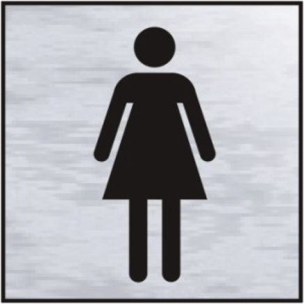 Sign 2106 'Female' SAA - 120 x 122mm