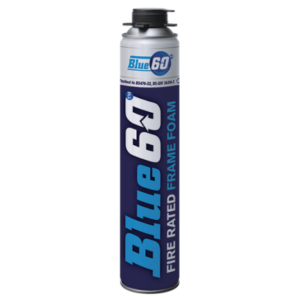 Blue 60 Fire Rated Gun Grade Fire Foam 750ml