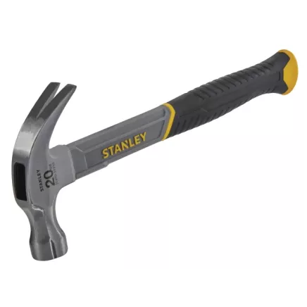 Stanley Curved Claw Hammer Fibreglass Shaft 570g (20oz)