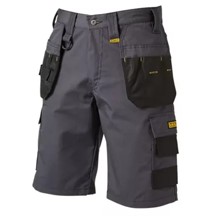 Dewalt Cheverley Lightweight Grey Work Shorts