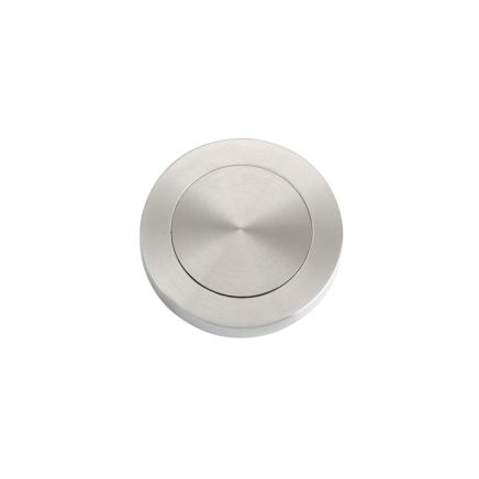 Stainless Steel Blank Profile Escutcheon 50mm (Screw on rose)