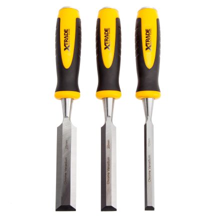 XTrade Chisel Set with Pouch (3 Piece)