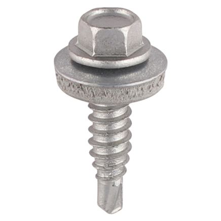 Timco Metal Construction Stitch Screw Hex W16 No2 Exterior - EPDM Washer