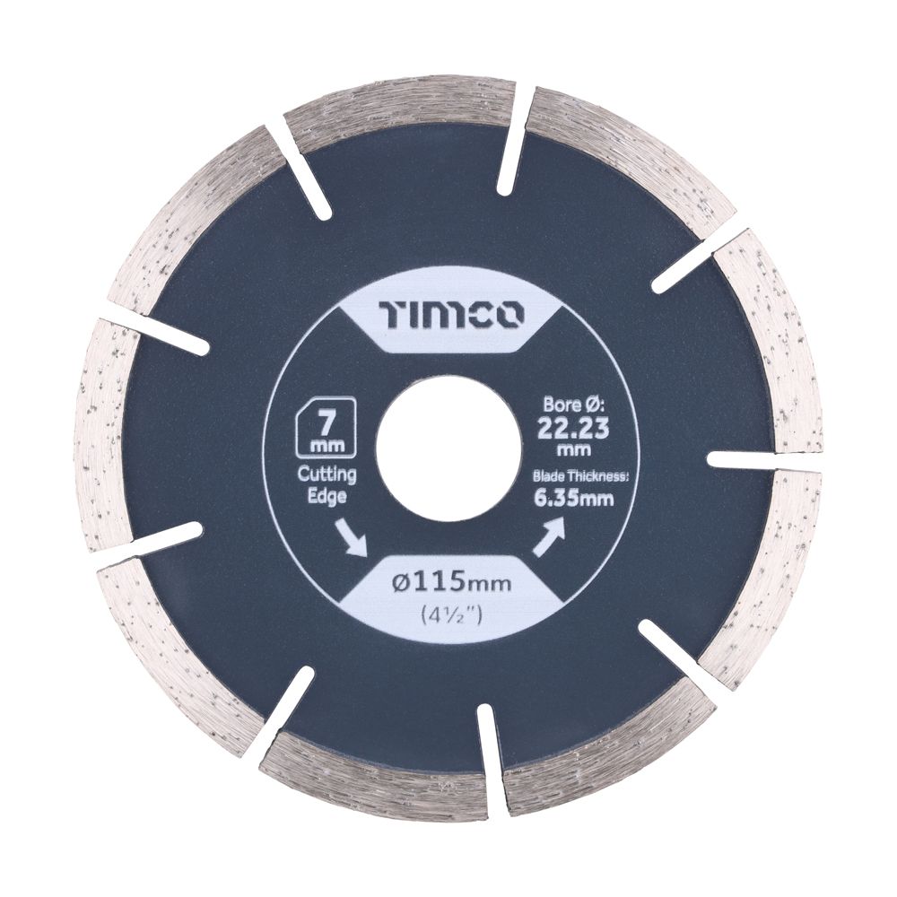 Timco Mortar Raking Diamond Blade 115 x 22.2mm