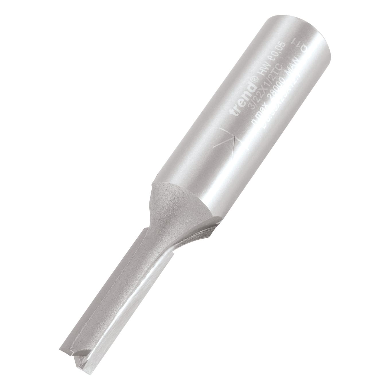 Trend 3/22X1/2TC Two flute cutter 6.3mm diameter