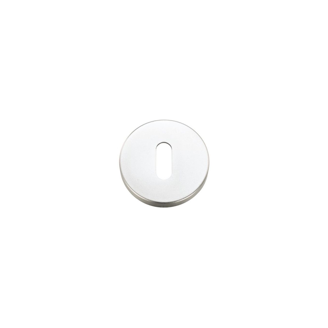 Keyhole Profile Escutcheon 50mm (Push on Rose)