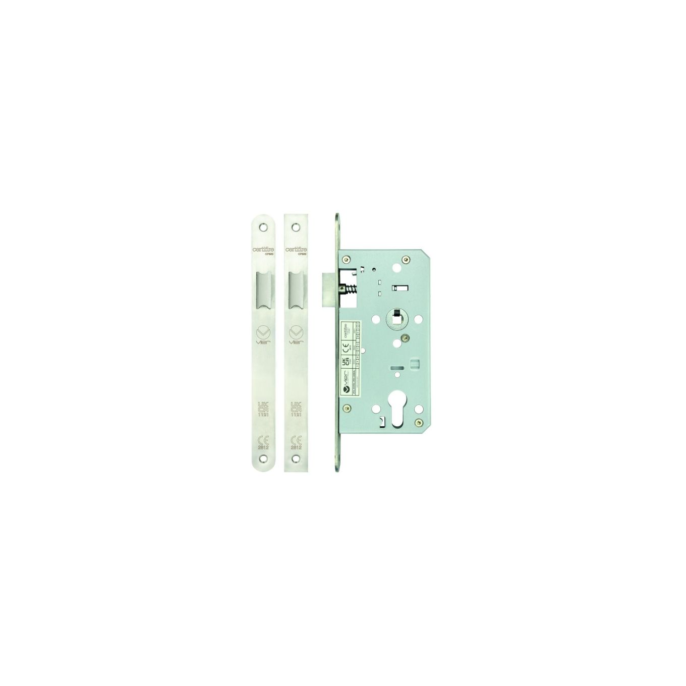 Din Latch - Backset 55mm - Radius