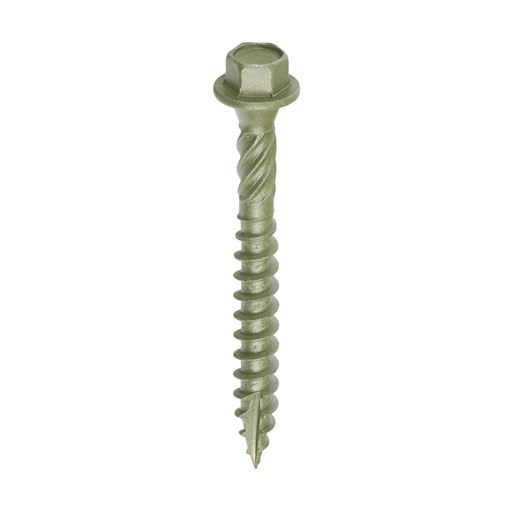 Timco Timber Frame Screw Hex Green