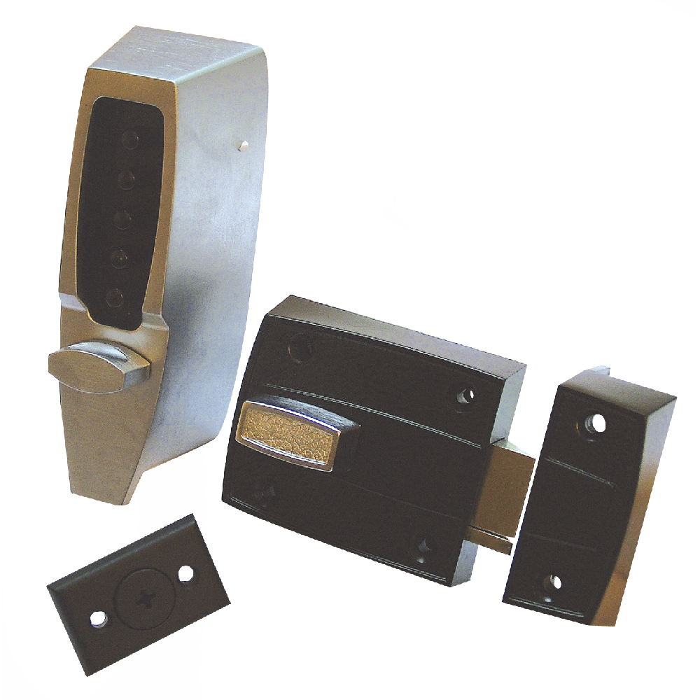 DORMAKABA 7100 Series 7106 Digital Lock Rim Deadlatch - SC